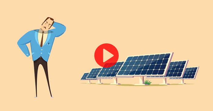 How is energy from solar panels measured?