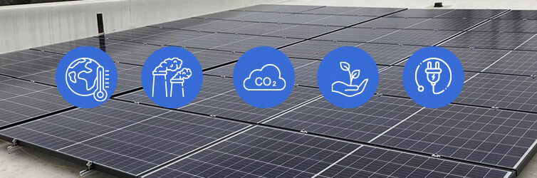 Climate change and solar power