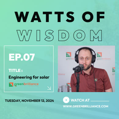 Episode – 7 | Watts of wisdom: Engineering for solar